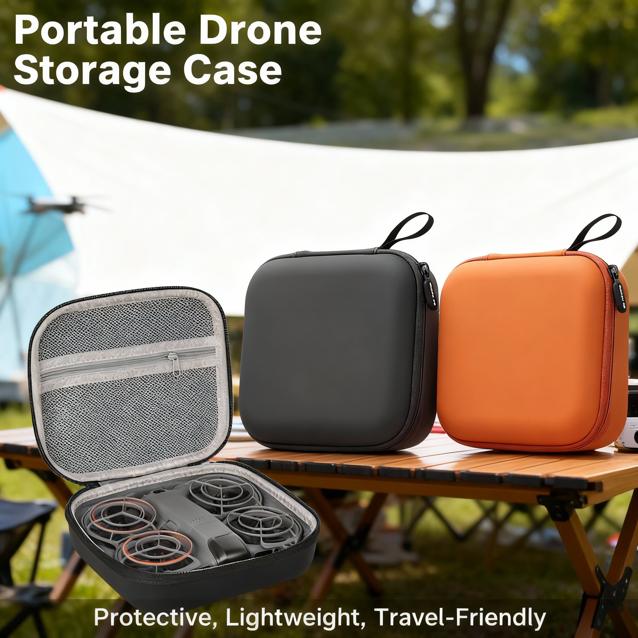 Drone Hard Shell Case - Waterproof Hard Shell Storage Bag For