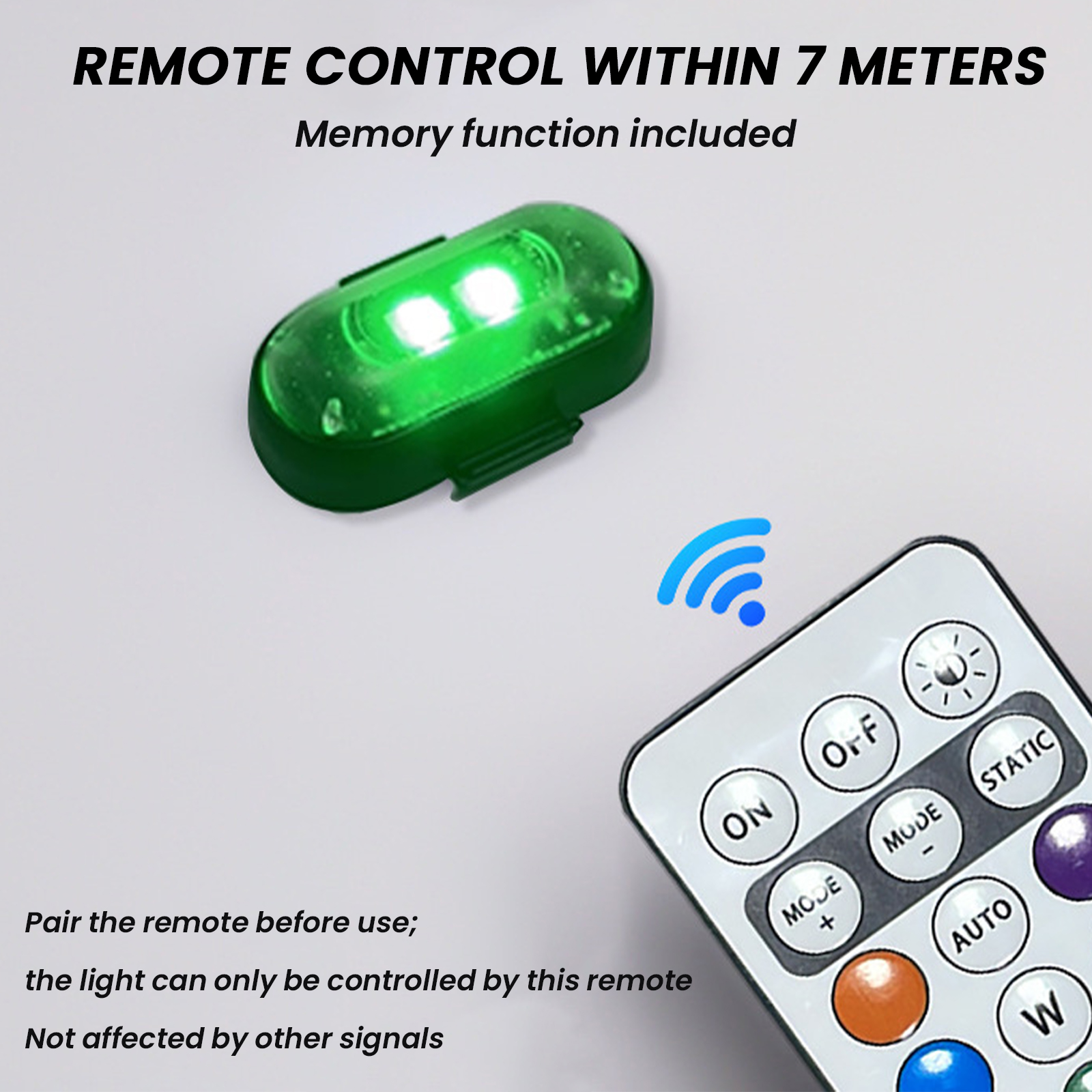 Drone Strobe Light - 2/4/6PCS Wireless LED Strobe Lights W/Remote