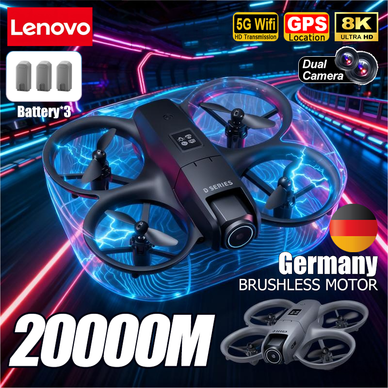 Drone Power Bank - Lenovo D16 GPS Drone 8K Aerial