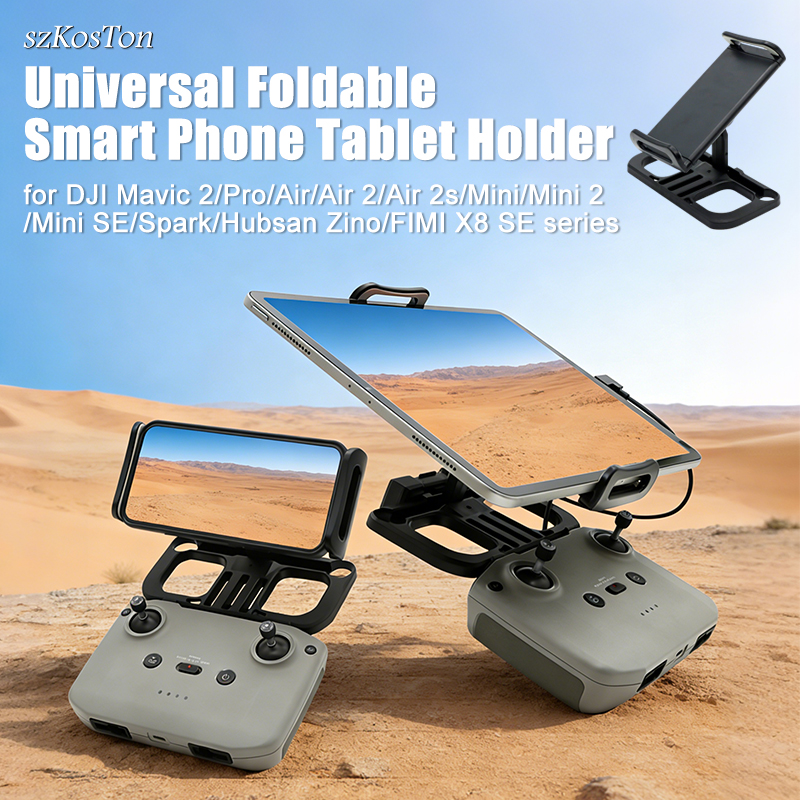 Drone Tablet Mount - Tablet Holder Clip Adjustable Extension Stand