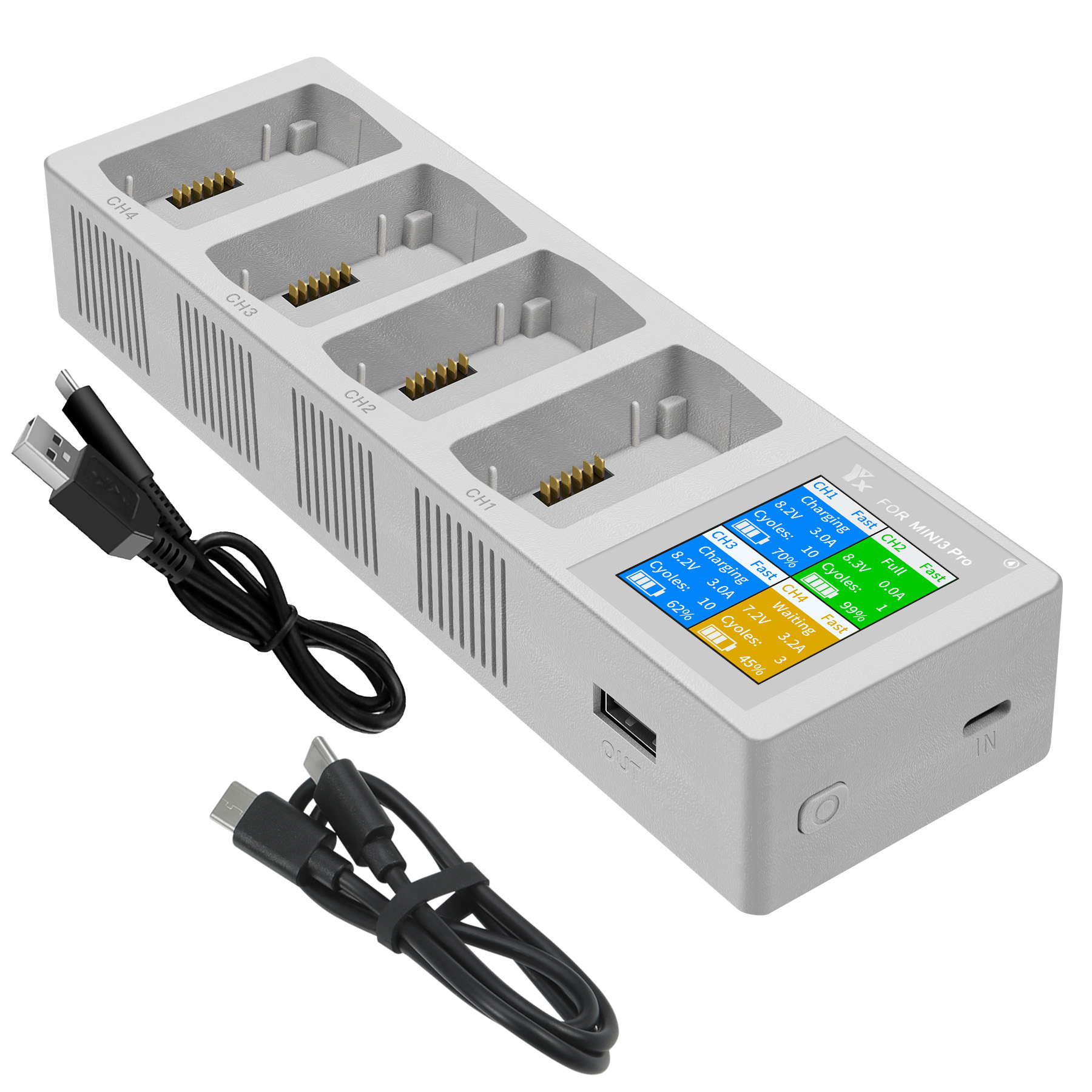 4in1 3in1 Battery Charging Hub - Drone Charging Hub avaliação e preço