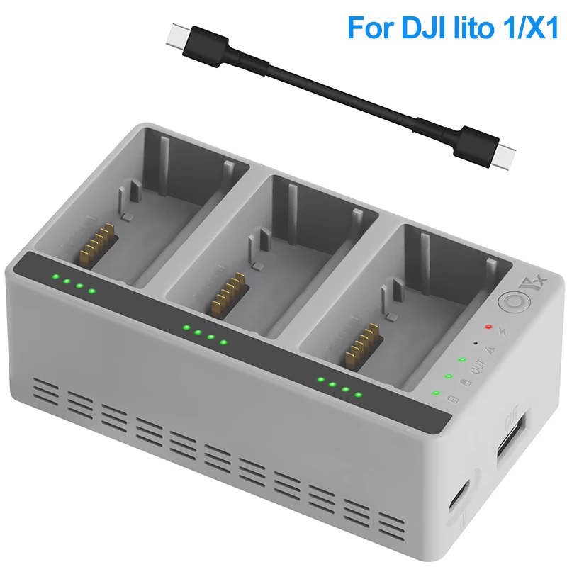 Charger Hub for DJI LITO 1 X1  - Drone Charging Hub avaliação e preço