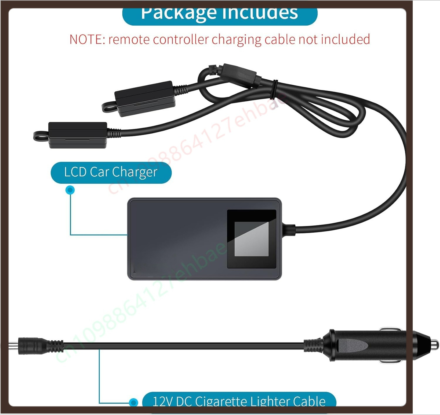 LCD battery car charger for DJ - Drone Charging Hub avaliação e preço