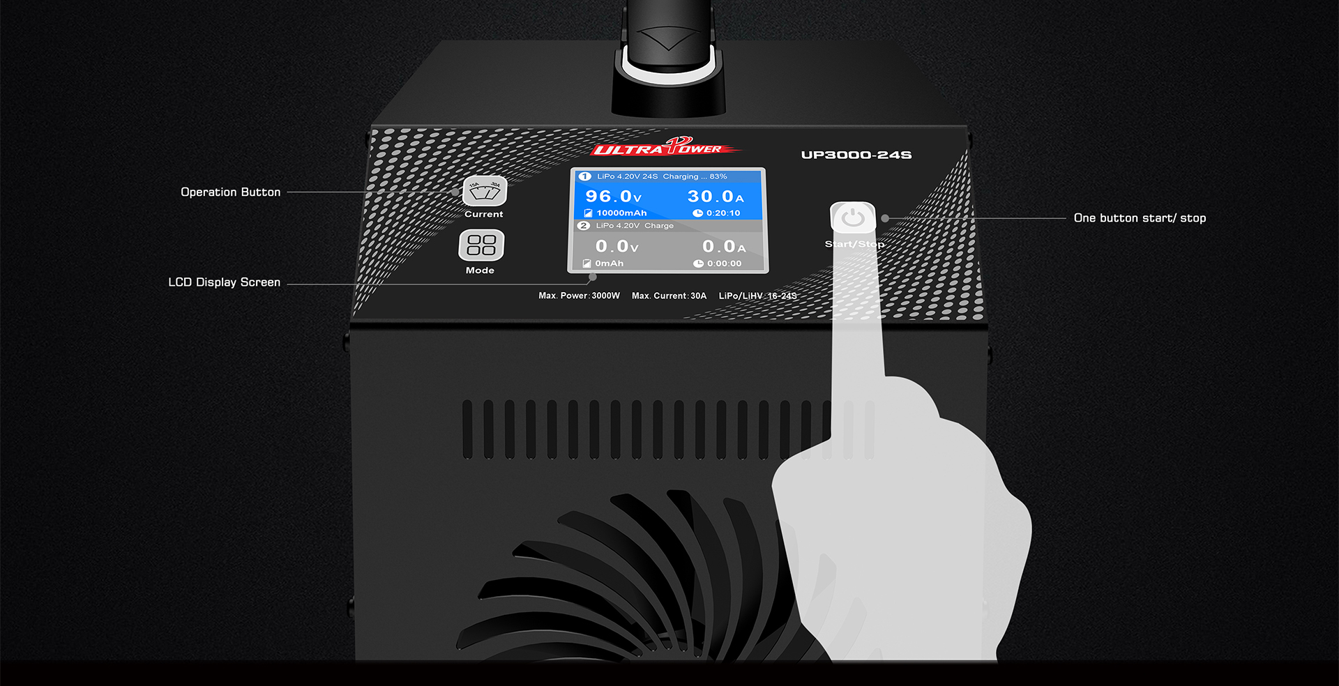 ULTRAPOWER UP3000-24S 3000W 30 - Drone Battery Charger avaliação e preço