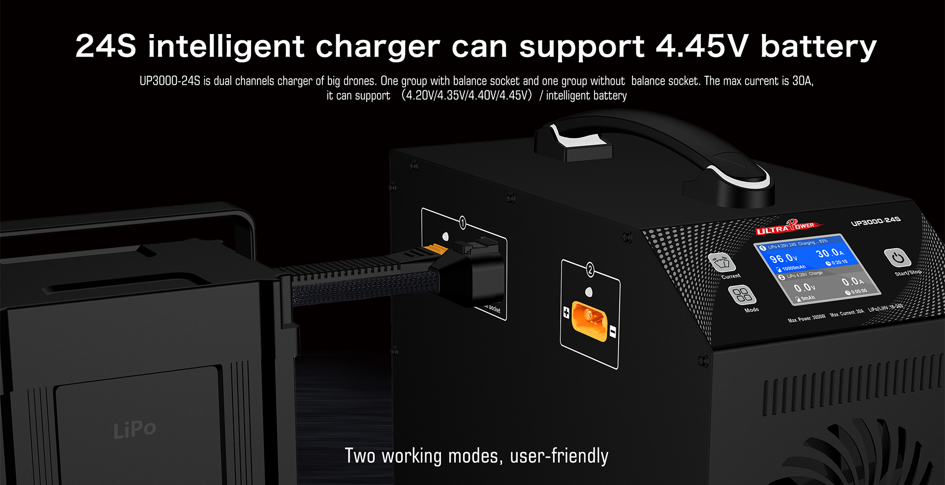 ULTRAPOWER UP3000-24S 3000W 30 - Drone Battery Charger avaliação e preço