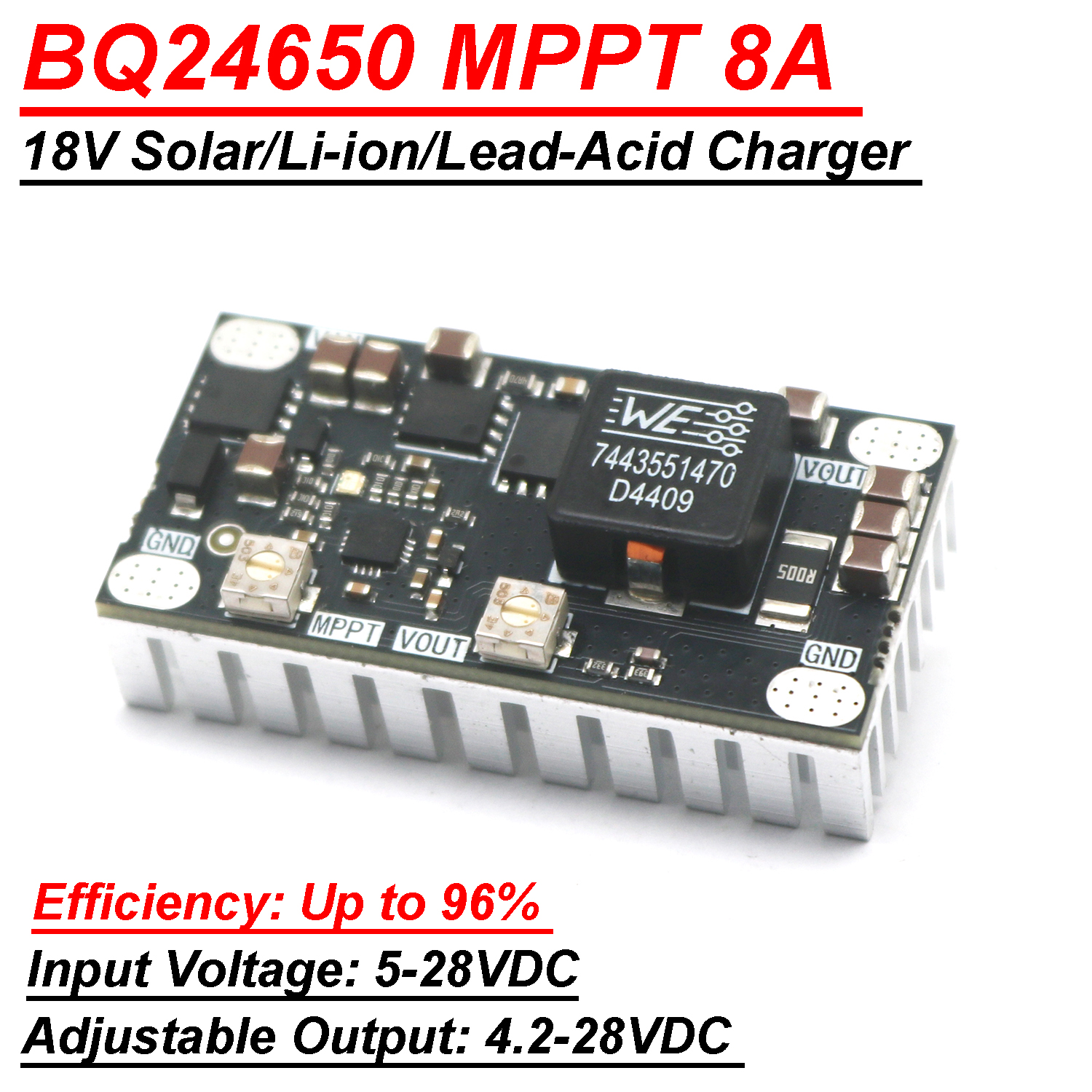 BQ24650 MPPT 18V Solar Li-ion  - Drone Solar Charger avaliação e preço