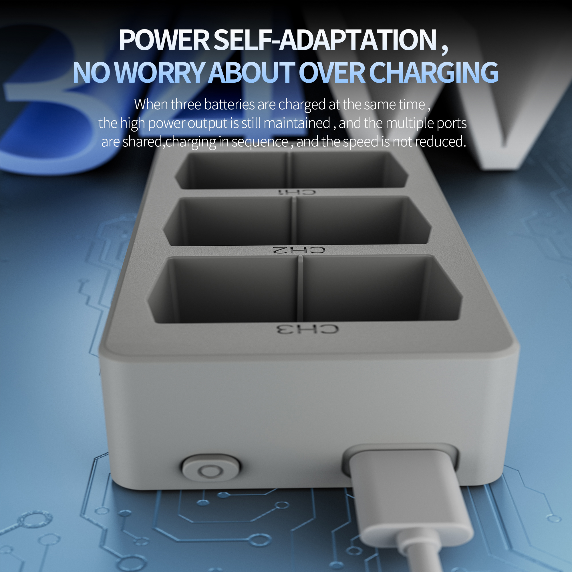 Mini 5 Pro Battery Faster Char - Drone Charging Hub avaliação e preço