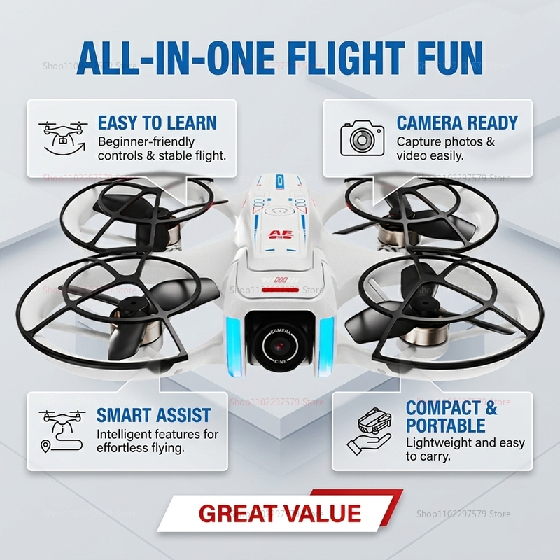 Introduction Drone GPS 8K Prof - Drone Battery Adapter avaliação e preço