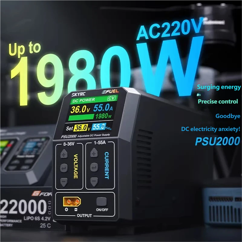 SKYRC PSU2000 1980W Adjustable - Drone Battery Charger avaliação e preço