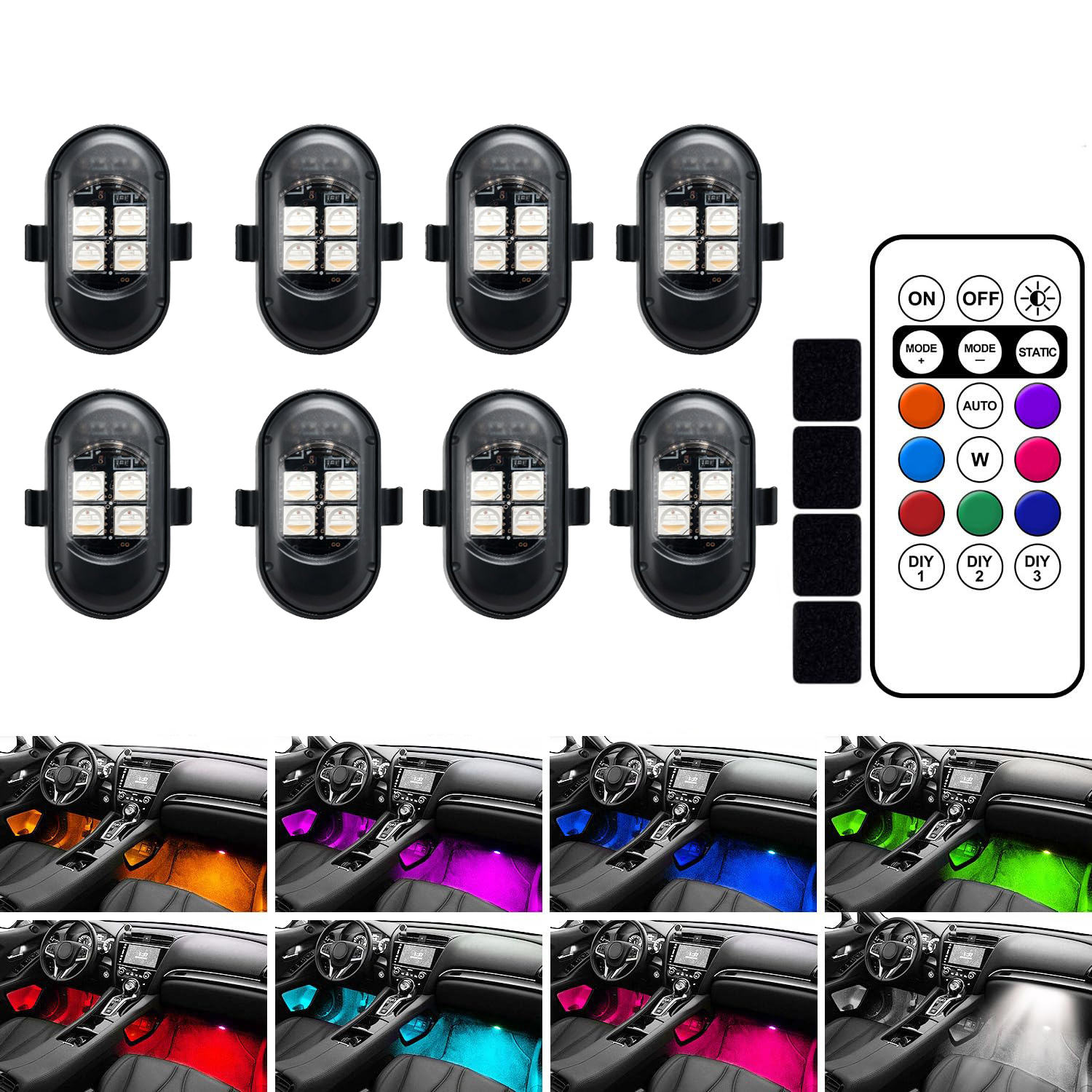 Upgraded 4LEDs Wireless LED St - Drone Strobe Light avaliação e preço