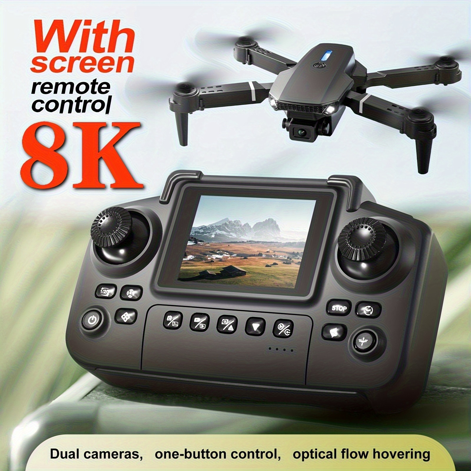 The 2026 upgraded E88 PRO MAX  - Drone Controller Screen avaliação e preço