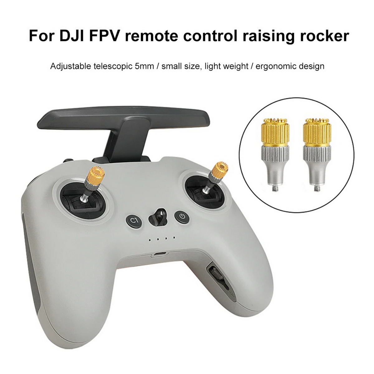 2PCS FPV Remote Controller Rad - Drone Control Stick avaliação e preço