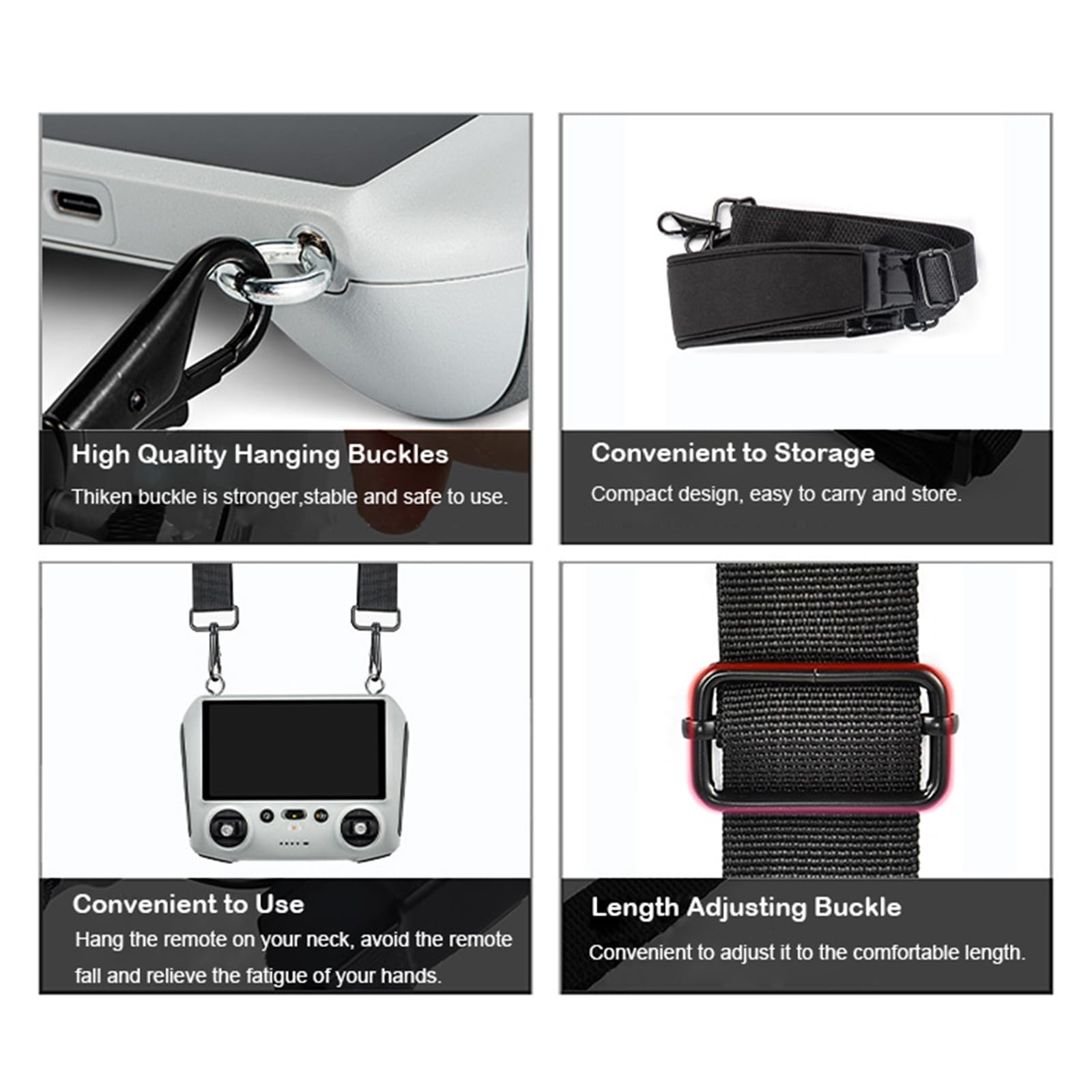 Lanyard Neck Strap for DJI RC/ - Drone Neck Strap avaliação e preço