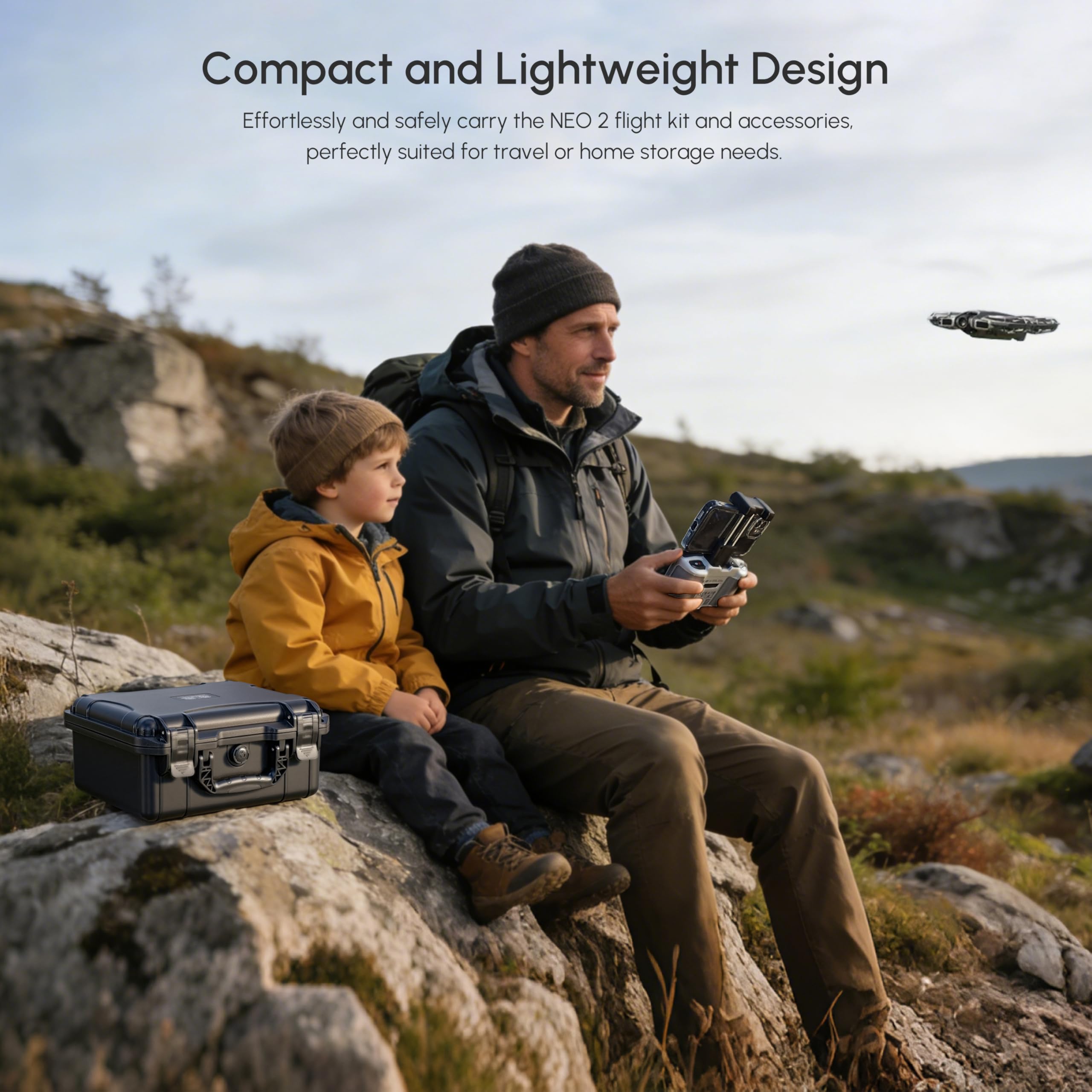 NEO 2 Case,Waterproof Hard Car - Drone Controller Hood avaliação e preço