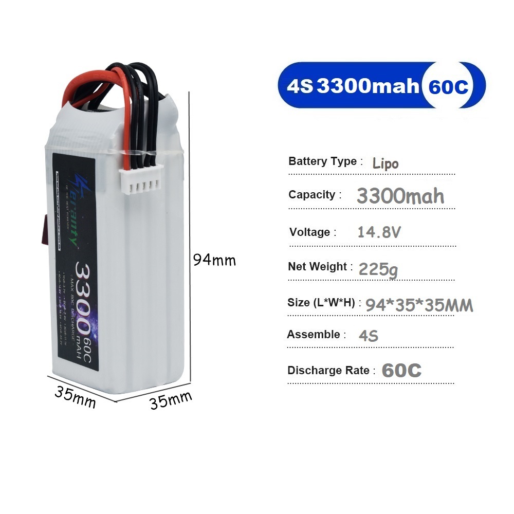 LiPo Rechargeable Battery 4S 3 - Drone Battery Adapter avaliação e preço