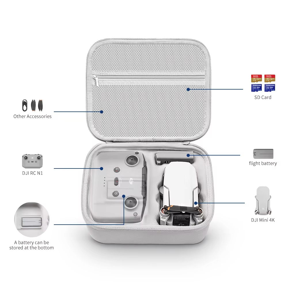 Storage Bag Protective Carryin - Drone Joystick Cover avaliação e preço