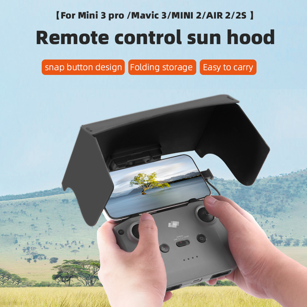 For DJI Mavic 3/Mini 2/Air 2/A - Drone Controller Hood avaliação e preço