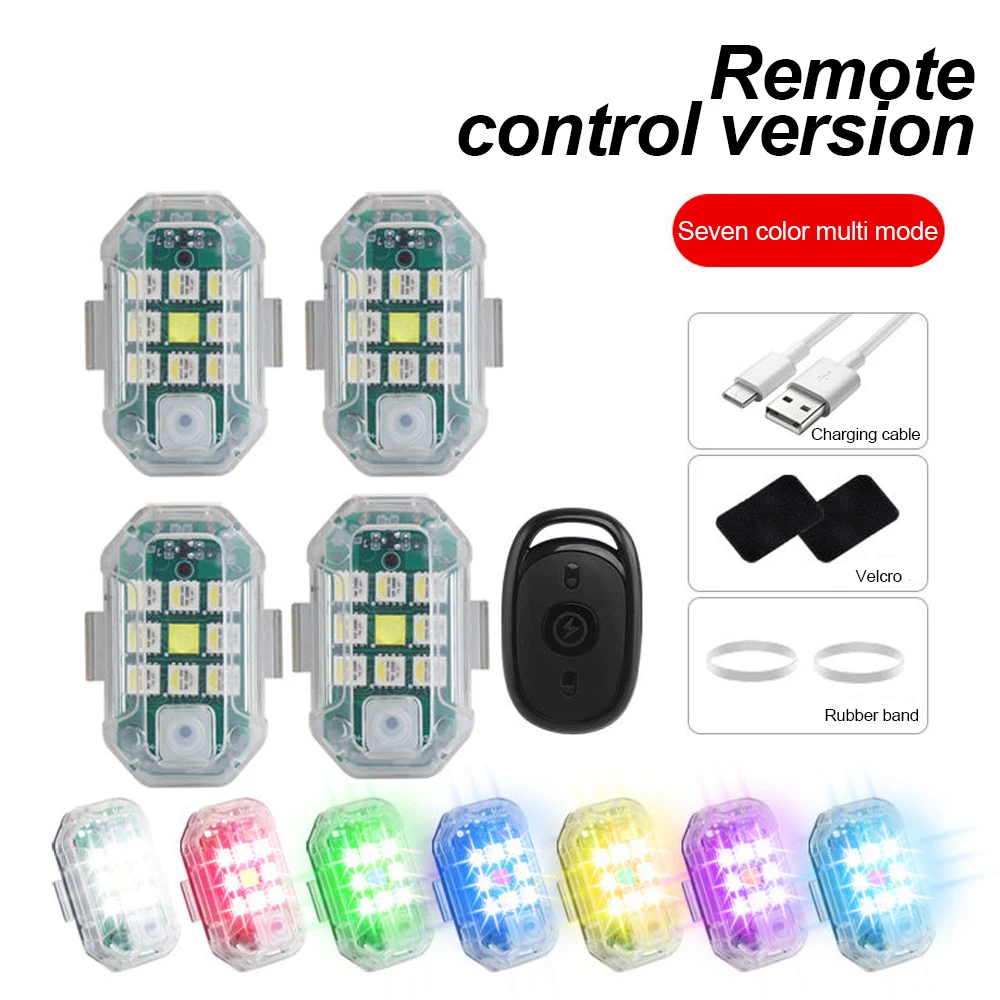 Wireless Remote Control LED Ai - Drone Strobe Light avaliação e preço
