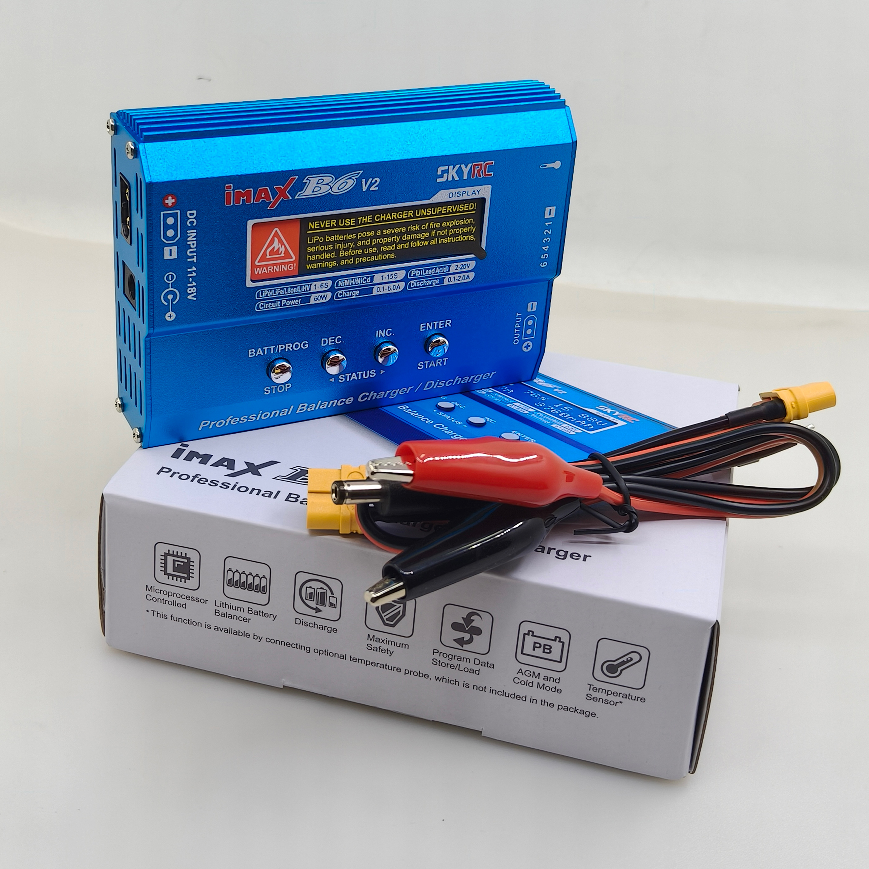IMAX B6 / B6AC 80W T/XT60plug  - Drone Battery Adapter avaliação e preço