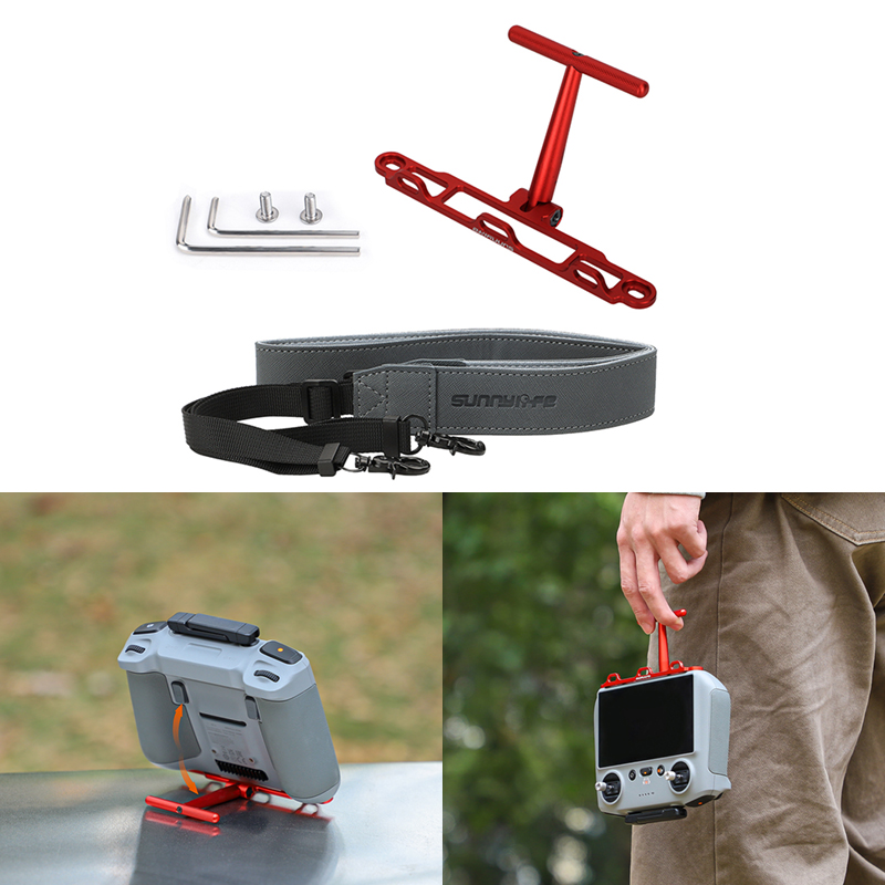2in1 Handle Stand Bracket Neck - Drone Remote Controller Lanyard avaliação e preço