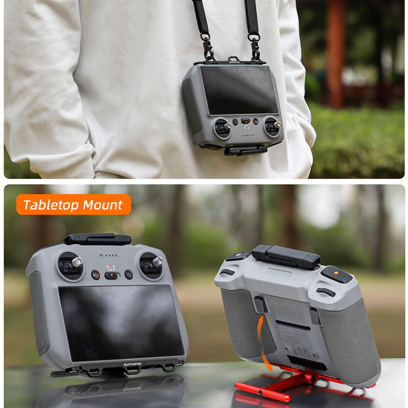 2in1 Handle Stand Bracket Neck - Drone Remote Controller Lanyard avaliação e preço