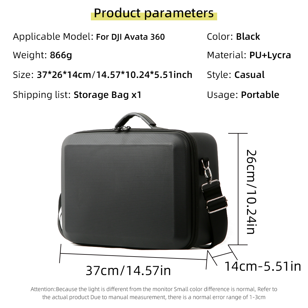 For DJI Avata 360 Storage Bag  - Drone Carrying Case avaliação e preço
