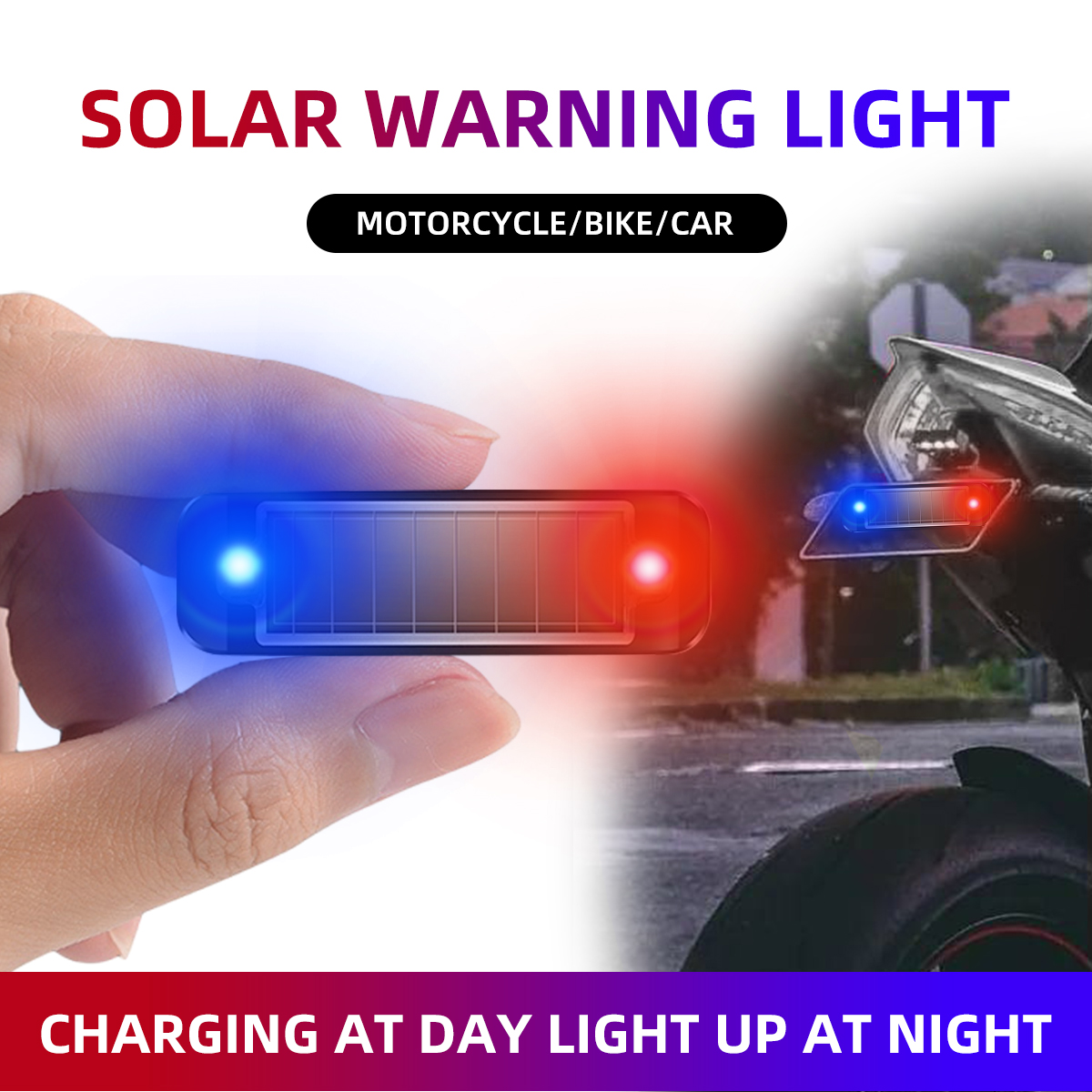 Solar Power Anti-Theft Alarm L - Drone Strobe Light avaliação e preço