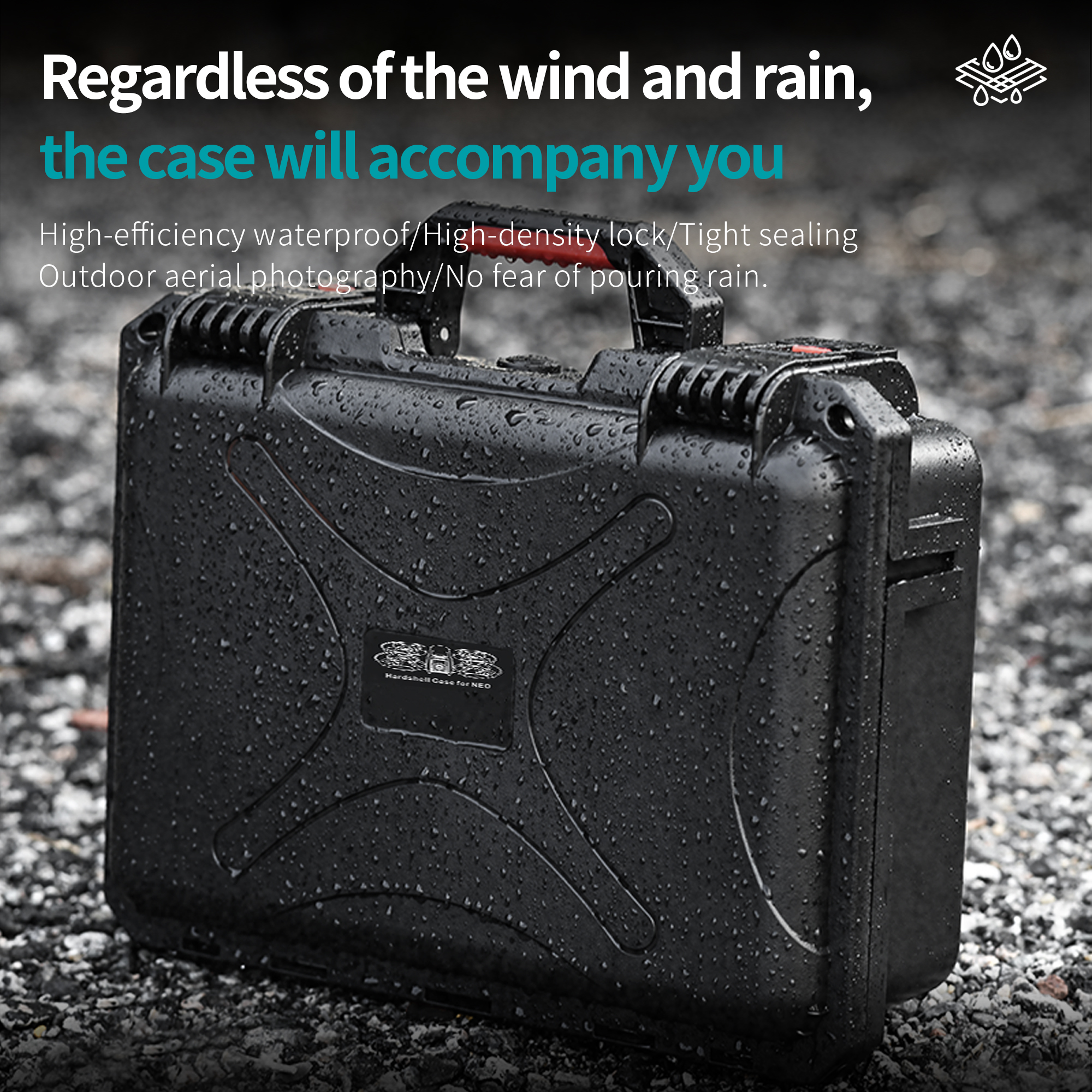 Portable Hard Waterproof Case  - Drone Charging Hub avaliação e preço