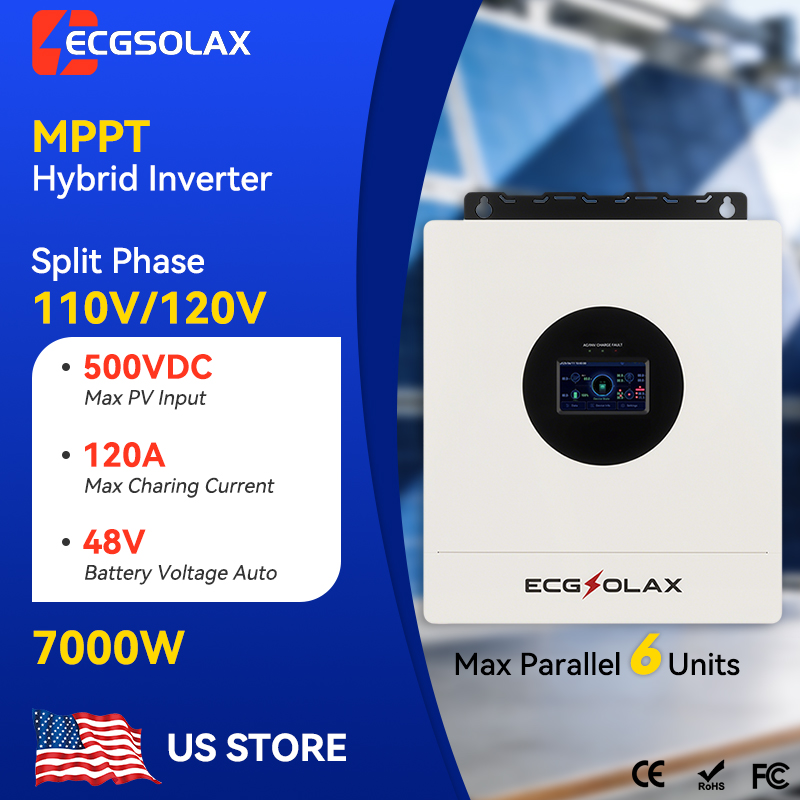 ECGSOLAX 7KW Hybrid Solar Inve - Drone Solar Charger avaliação e preço