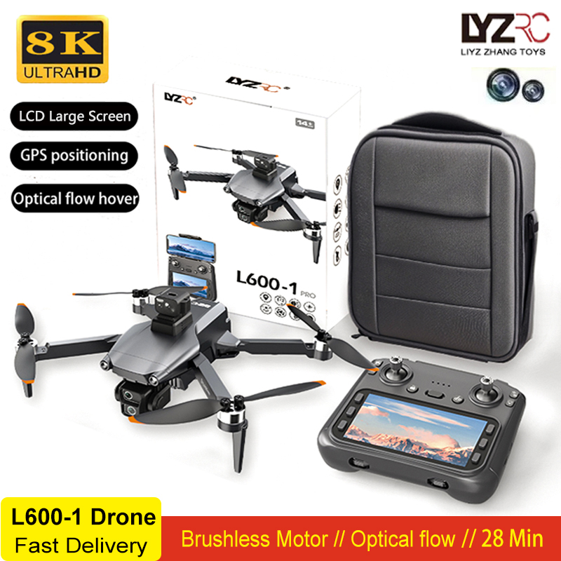 L600-1 Pro MAX GPS Drone 8K Pr - Drone Controller Screen avaliação e preço