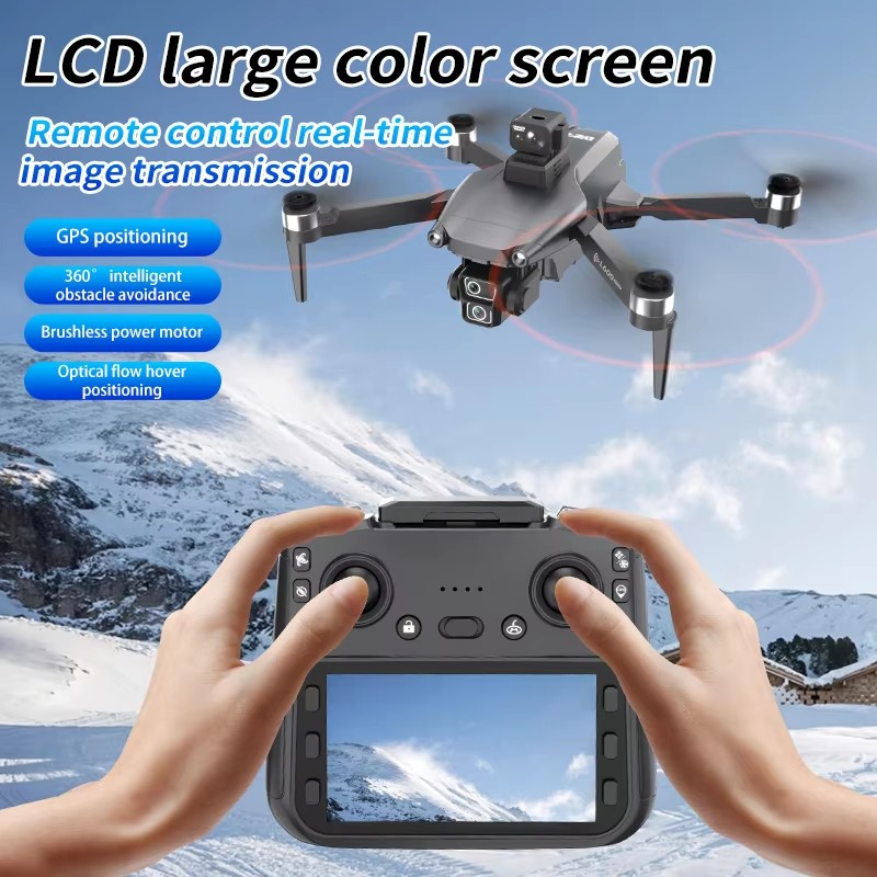 L600-1 Pro MAX GPS Drone 8K Pr - Drone Controller Screen avaliação e preço