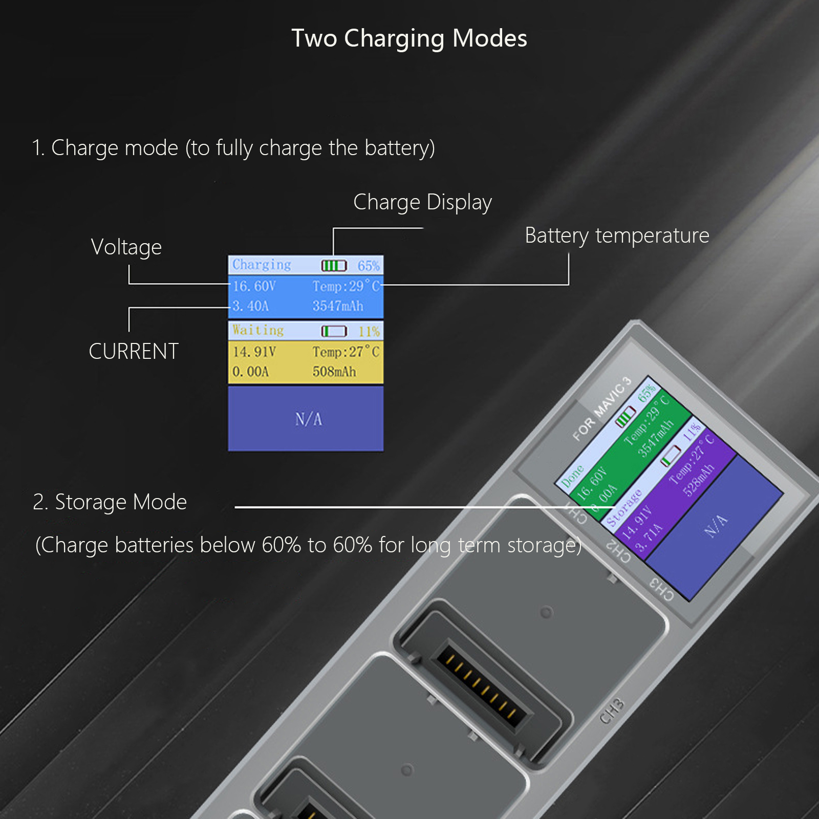 New 3 In 1 Charging Hub for DJ - Drone Charging Hub avaliação e preço