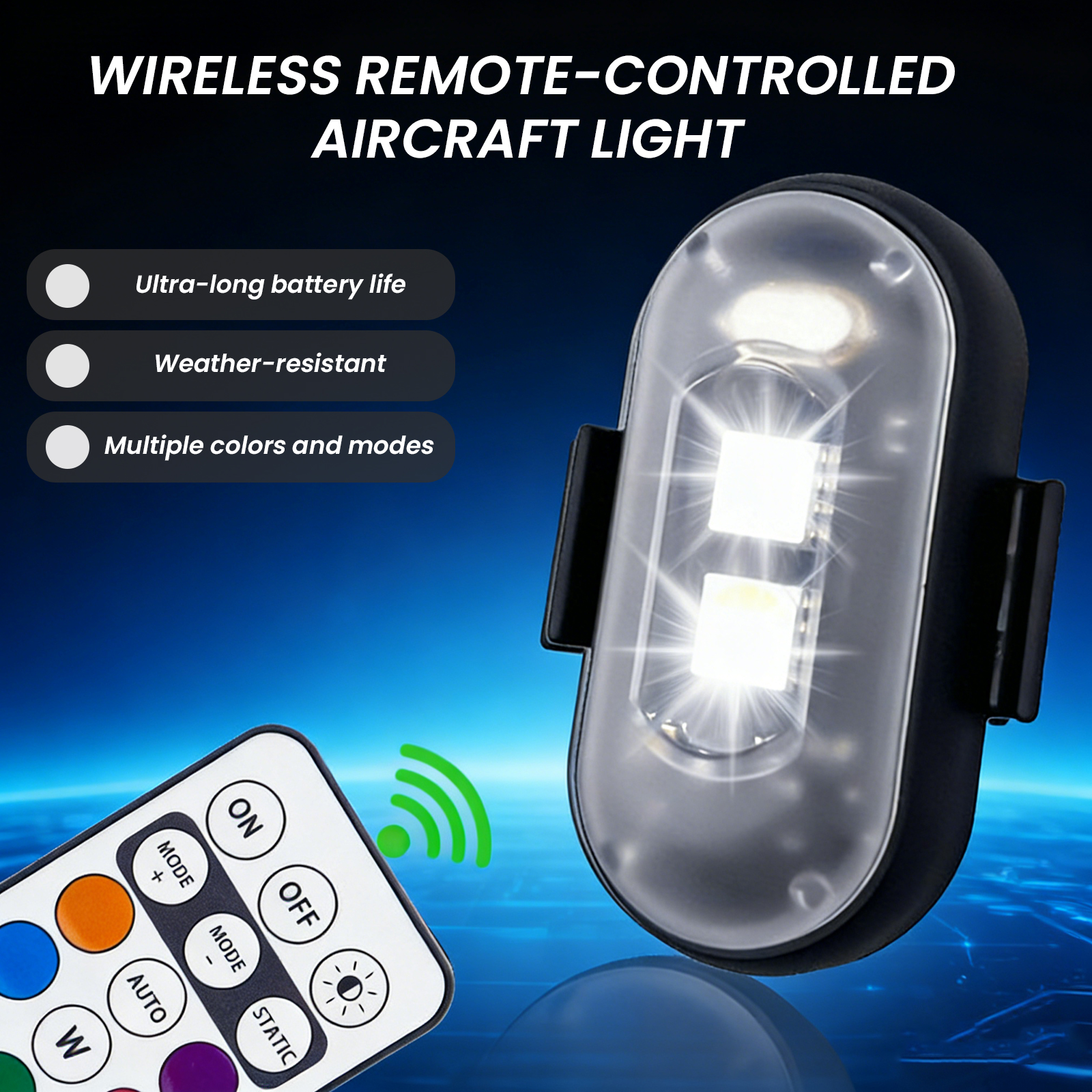 2/4/6PCS Wireless LED Strobe L - Drone Strobe Light avaliação e preço