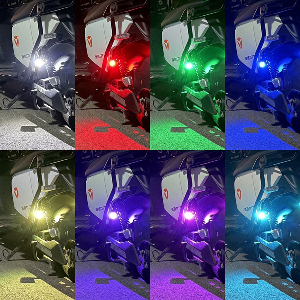 10x 4x 8Colors Wireless LED Dr - Drone Strobe Light avaliação e preço