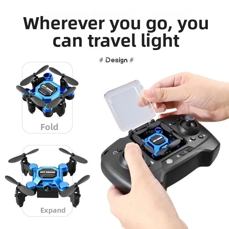 Mini Folding Mosquito Drone wi - Drone Remote Controller Lanyard avaliação e preço