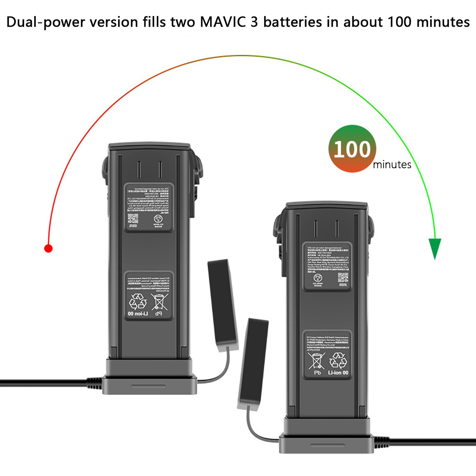 For DJI Mavic 3 Intelligent Ba - Drone Charging Hub avaliação e preço