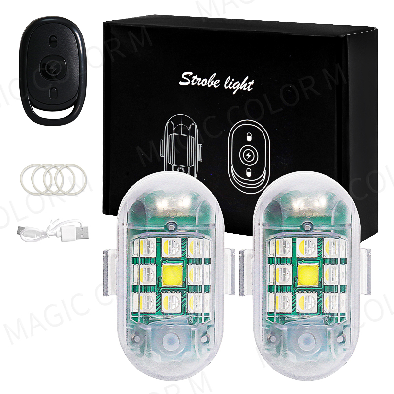 2PCS Wireless LED Strobe Light - Drone Strobe Light avaliação e preço