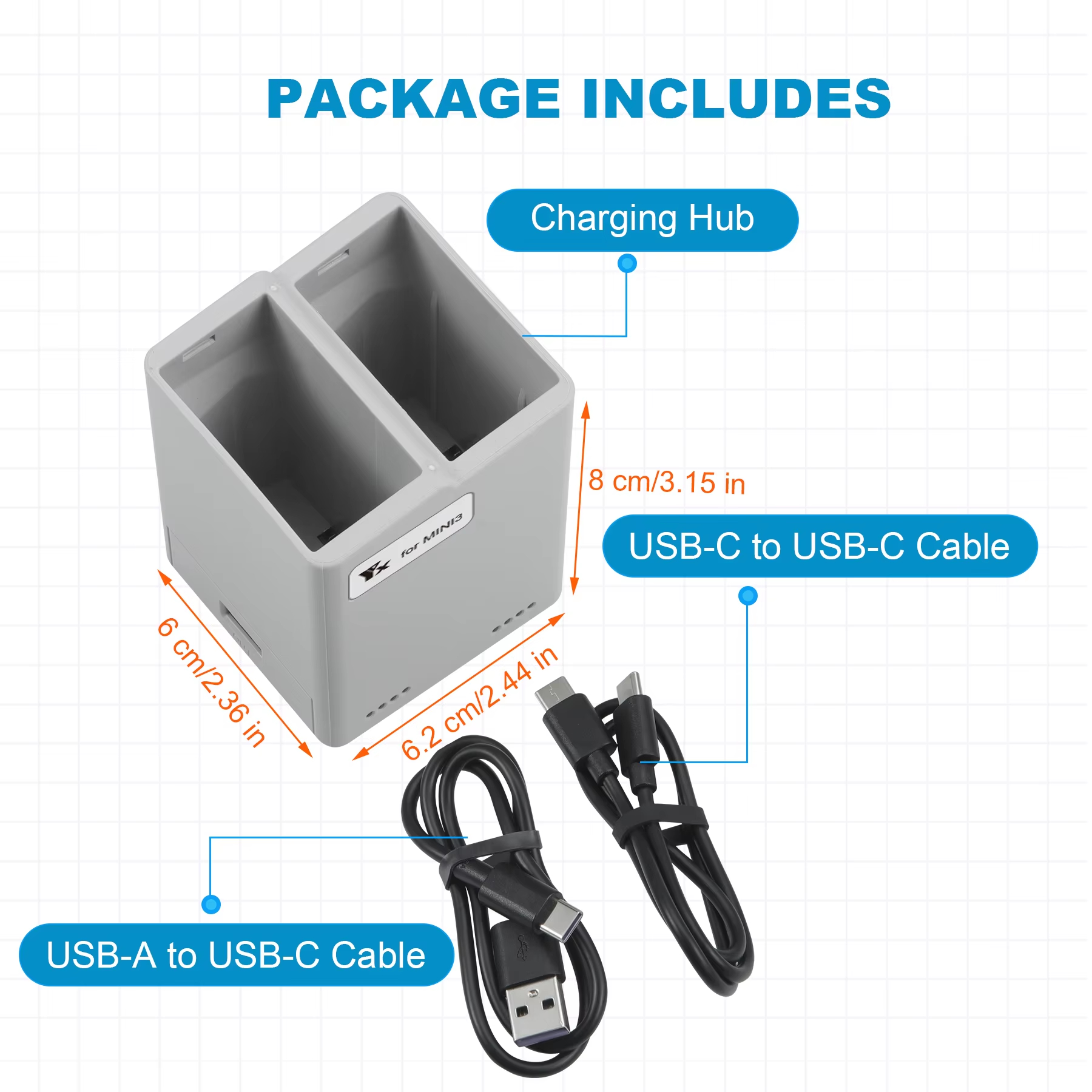 For DJI Mini 3Pro/4Pro Battery - Drone Charging Hub avaliação e preço