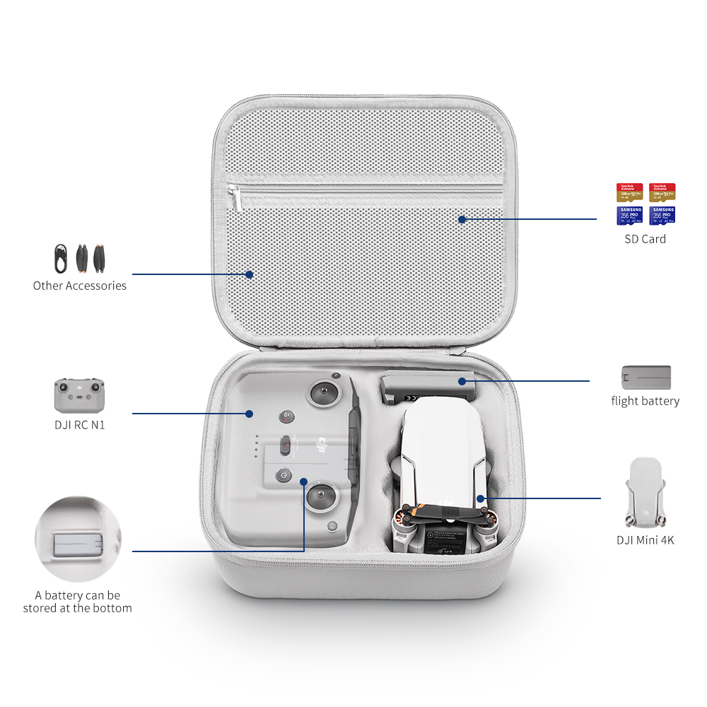 XFJI Storage Bag Protective Ca - Drone Controller Hood avaliação e preço