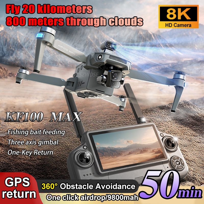 SJRC KF100 MAX 8K UHD Photo HD - Drone Battery Adapter avaliação e preço