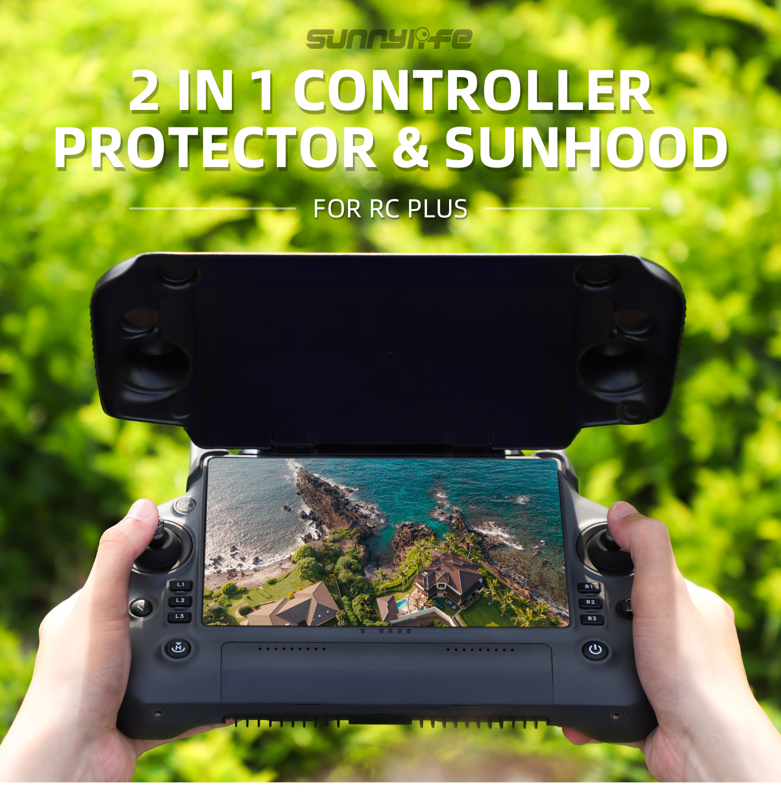 RC Plus Sun Hood Joystick Prot - Drone Sun Shade avaliação e preço