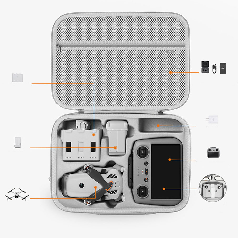 Hard Shell Portable Storage Ba - Drone Hard Shell Case avaliação e preço