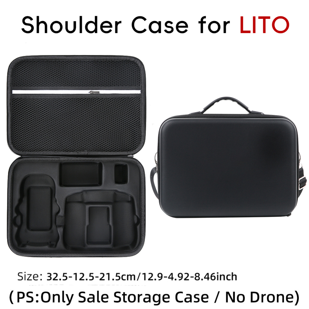 For DJI Lito 1 X1 For RC2 Shoc - Drone Hard Shell Case avaliação e preço