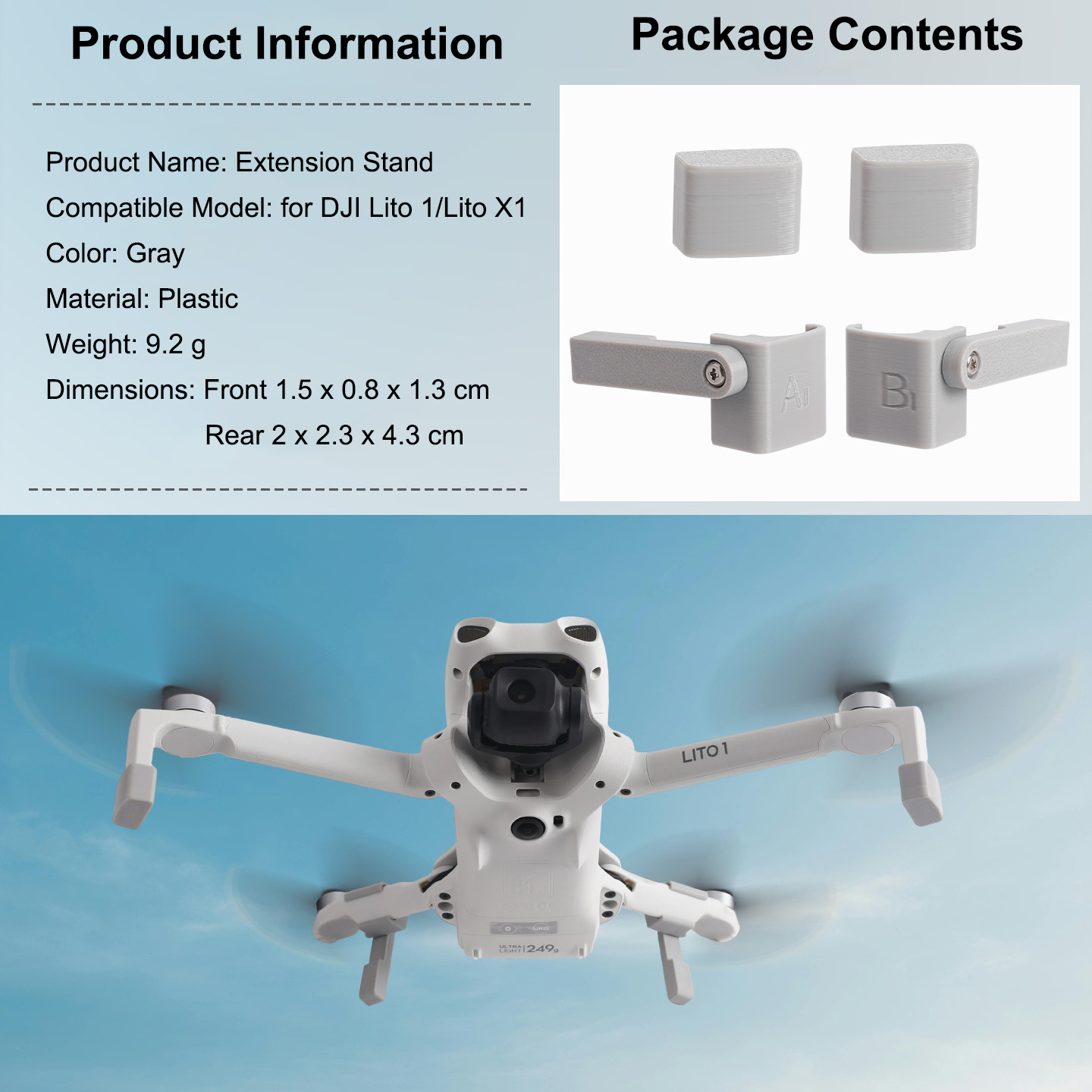 Landing Gear Extender for DJI  - Drone Landing Pad avaliação e preço