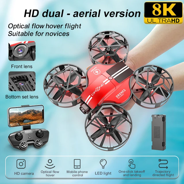 Mini RC Drone Professional 8K  - Drone Remote Controller Lanyard avaliação e preço
