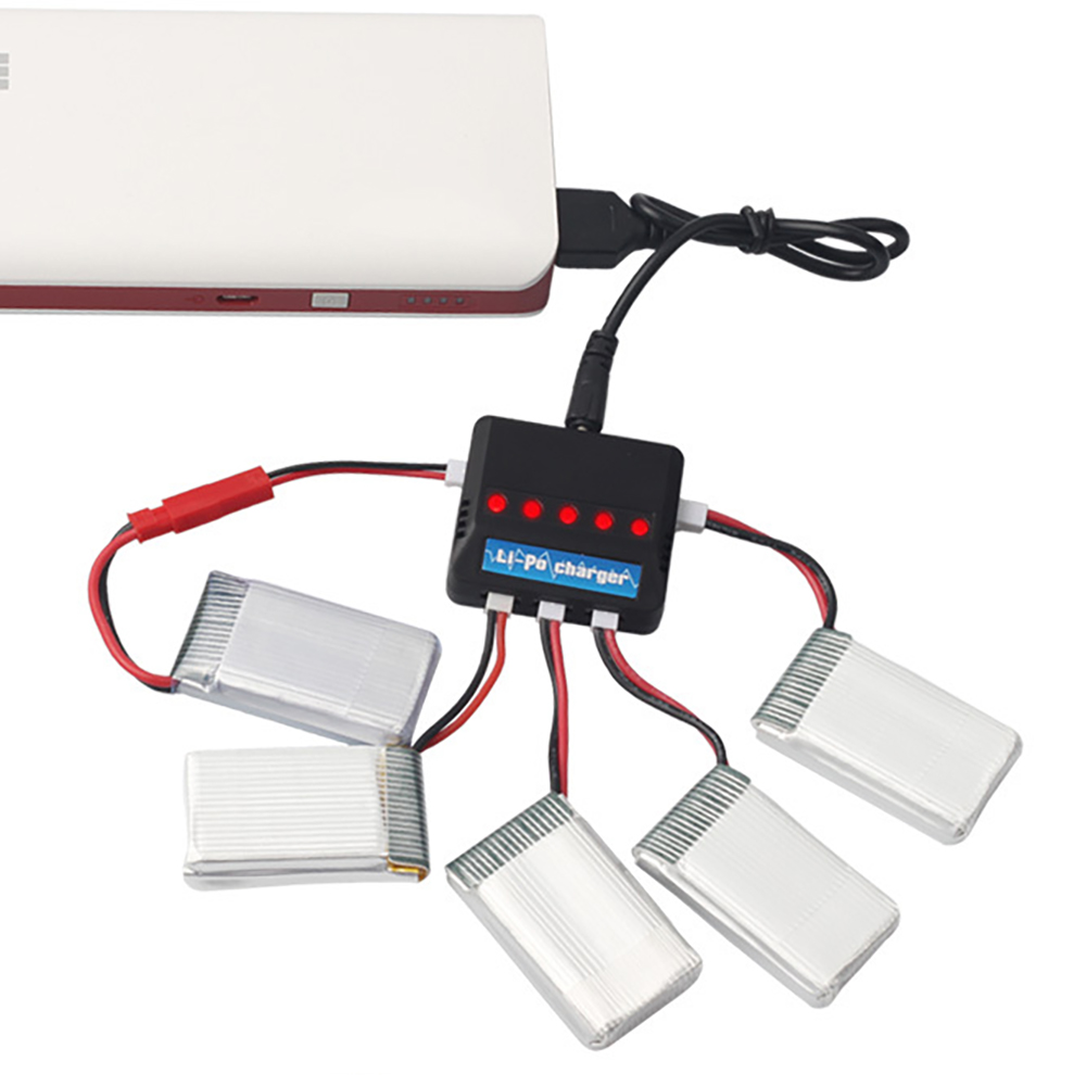 3.7V 550mAh 25C Lipo Battery 8 - Drone Battery Adapter avaliação e preço