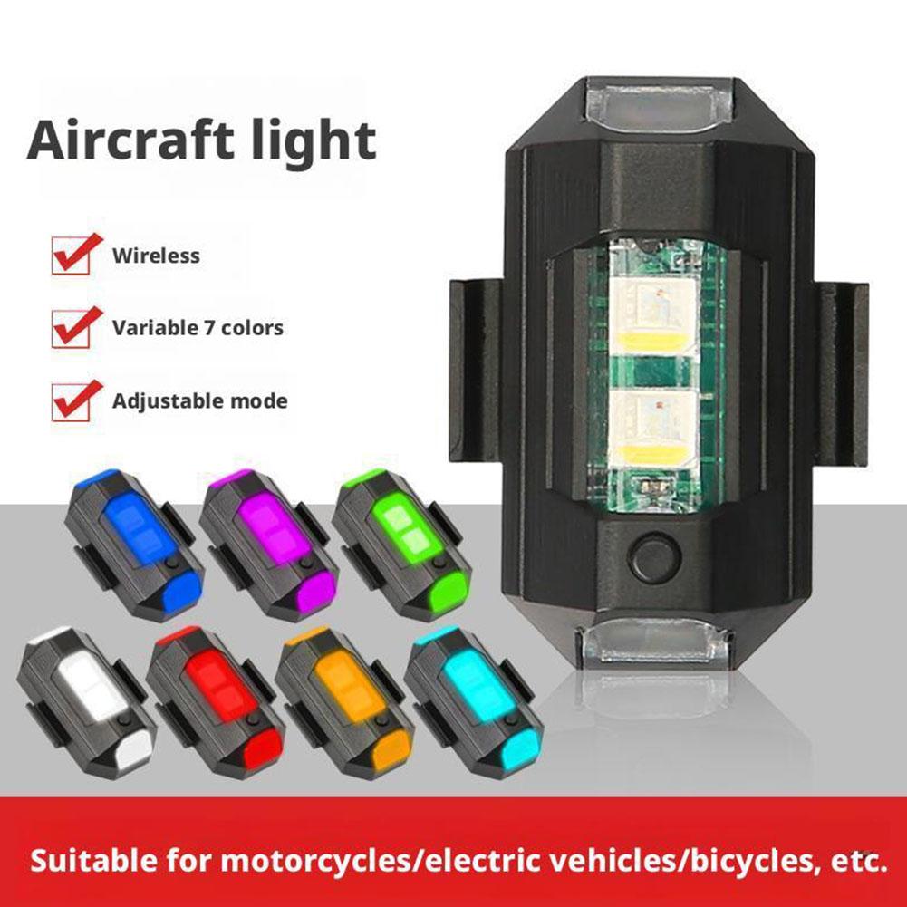 2PCS Mini LED Strobe Lights De - Drone Strobe Light avaliação e preço