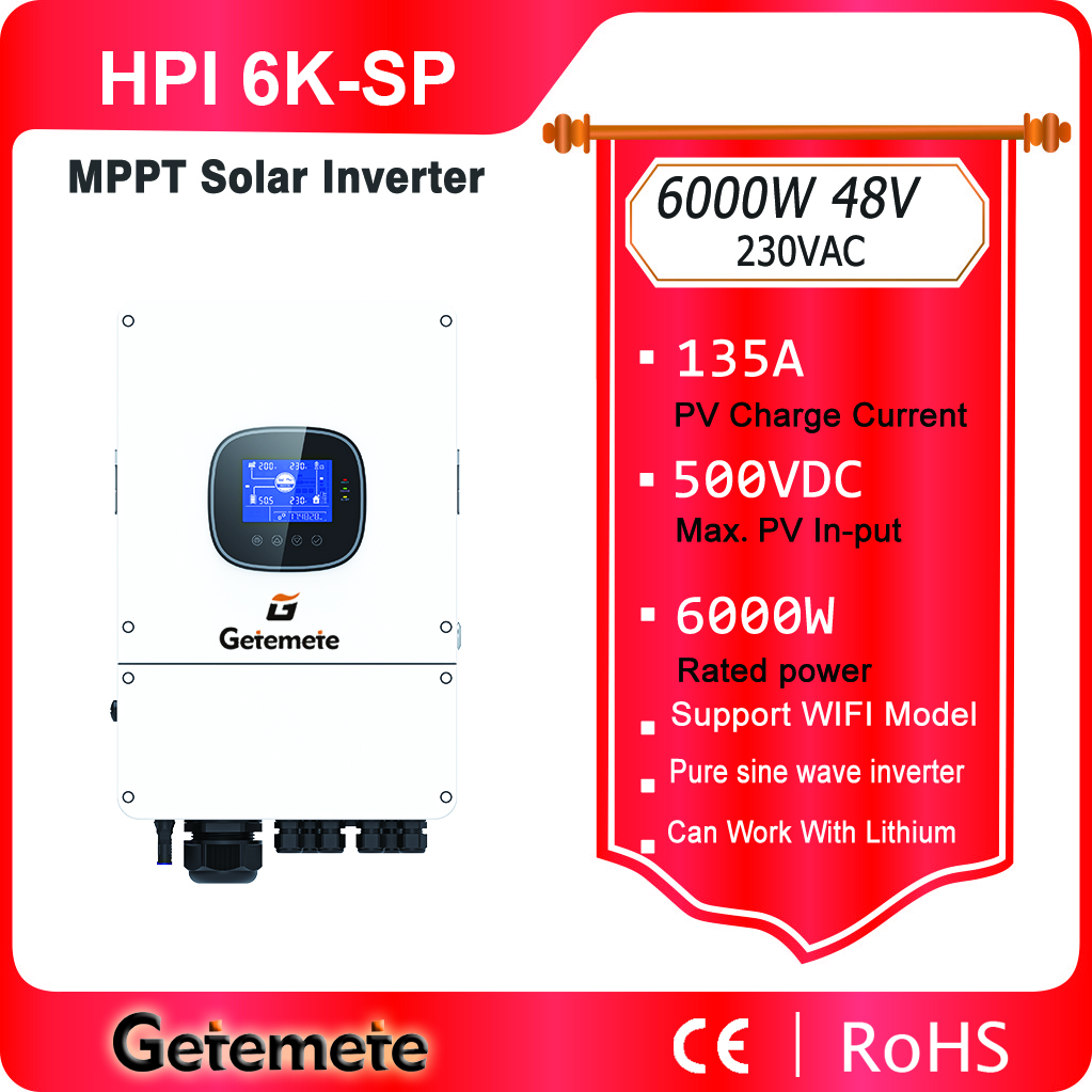 Getemete 6000W 48V 230Vac Pure - Drone Solar Charger avaliação e preço