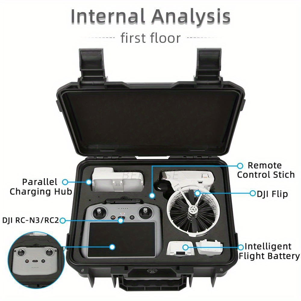 For DJI Flip hard-shell storag - Drone Hard Shell Case avaliação e preço