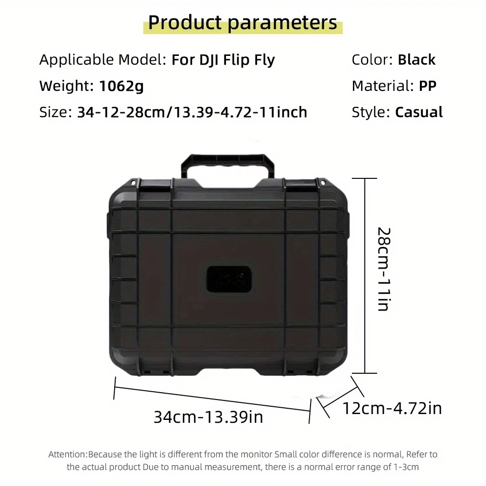 For DJI Flip hard-shell storag - Drone Hard Shell Case avaliação e preço